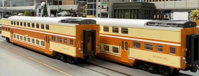 China Railway Personenwagen N-SCALE Type SYZ25B Double-decker (7PCS/set) NEW - Image 1 of 4