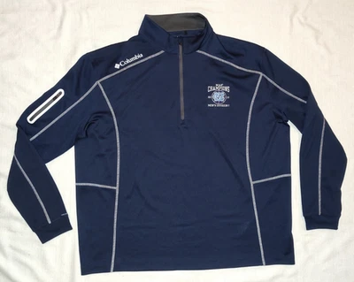 Columbia Golf UNC Carolina del Norte Tacones Alquitranados 1/2 Cremallera Atlética Golf Top Camisa XXL Foto 1 de 4
