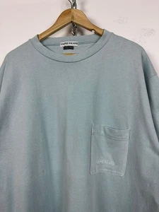 1997 Vintage Stone Island Archive Pocket Blue T-Shirt Size XXL - Picture 1 of 22