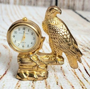 Reloj Loro Louis Jordan Vintage Años 2000 Minitura Color Dorado, ENVÍO GRATUITO - Imagen 1 de 7