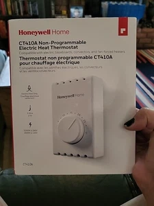 New Unopened Honeywell Home CT410A Nonprogrammable Electric Heat Thermostat - Picture 1 of 3
