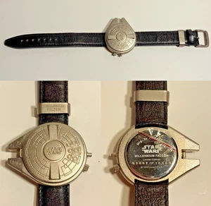 Vintage Star Wars Limited Edition Collectible Watch Millenium Falcon - Picture 1 of 4