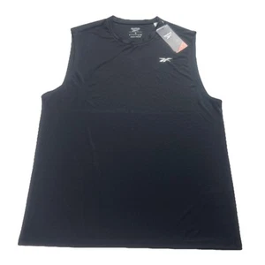 Reebok Performance Tech Men's L Speedwick Sleeveless Tank Mesh Active Shirt NWT - Picture 1 of 7