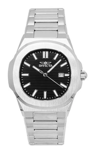 Invicta Speedway Stainless Steel Black Dial Quartz 48319 Men's Watch - Picture 1 of 4