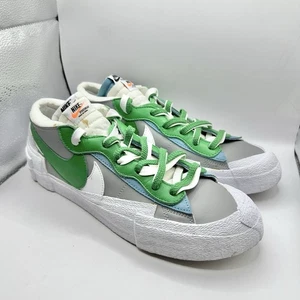 Nike Sacai Blazer Bajo (DD1877-001) Clásico Verde Para Hombre Talla 12 USADO - Imagen 1 de 12