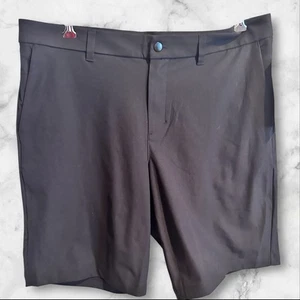 Lululemon Men's Commission Short Relaxed 11” - Black - Waist 36 ABC - Picture 1 of 6