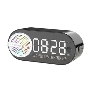 G30 Uhr Bluetooth Lautsprecher Tragbar Bluetooth Speaker Schwarz O3B88616 - Bild 1 von 10