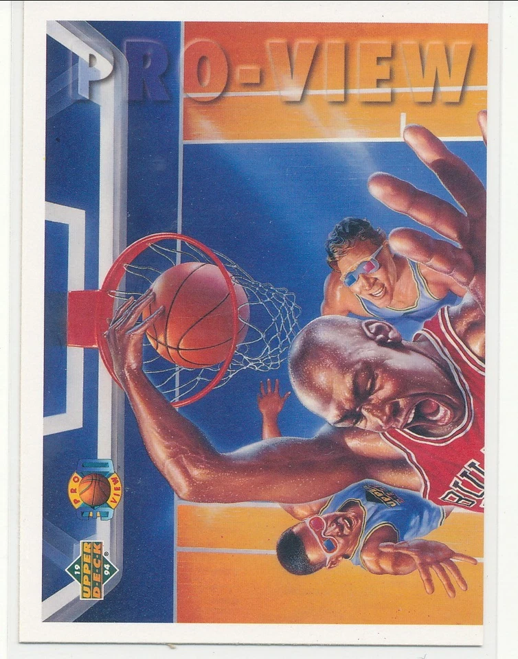 1993-94 Upper Deck Pro View 3D - Michael Jordan #109 - Image 1 of 1