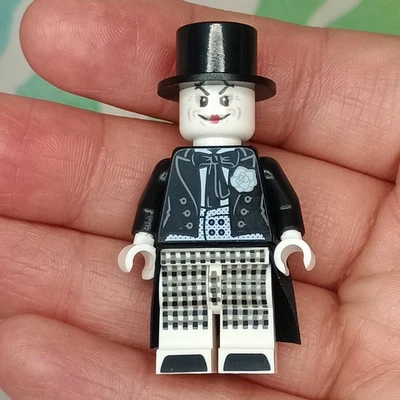 Lego Tim Burton's Batman The Joker Black Tailcoat Minifigure Sh0671 - Image 1 of 4
