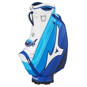 NEW Mizuno Golf 2025 Tour Staff Bag 6-Way Top - Staff Blue - Picture 1 of 3