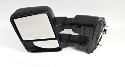 Espejo retrovisor de remolque LH manual negro Ford 8C3Z-17683-AC 08-10 F250 F350 F450 FABRICANTE DE EQUIPOS ORIGINALES Foto 1 de 4