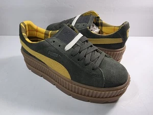 Puma Fenty Creeper Rihanna grüne Wildlederschuhe Damengröße 8 - Bild 1 von 12