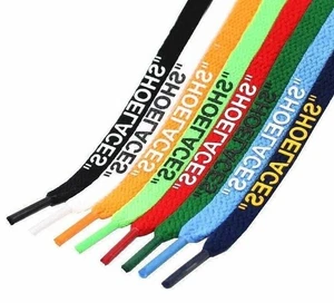 Cordones de silicona con estampado con cremallera atada blancos Los diez cordones para zapatillas - Imagen 1 de 22