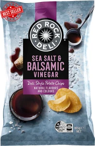 Potato Chips Sea Salt & Balsamic Vinegar Share Pack 165G - Picture 1 of 12