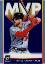 2019 Donruss Optic MVP Holo #7 Bryce Harper