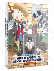 Youkai Gakkou No Sensei Hajimemashita komplett (1-24 Ende) Anime DVD - Bild 1 von 7
