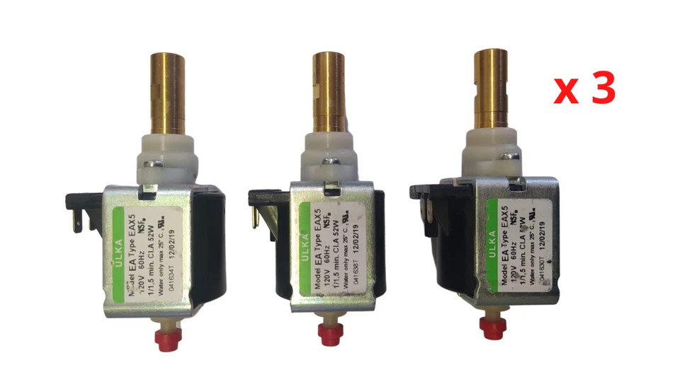 Ulka Model 3 EAX5 Vibratory Pump – increase the pressure in your espresso