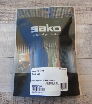 Revista SAKO® S20 5 rondas cortas, 243 victorias, 6,5 Creedmoor, 308 victorias.  S588207095 Foto 1 de 4