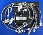 Russell 672430 Stainless Brake Hose Line Kit 1999-05 Chevy Silverado C1500 4WD
