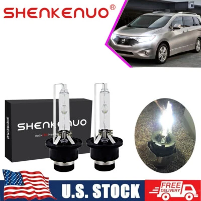 Bombillas de faros de xenón HID 6000K 35W para Nissan Quest 2011-2017 haz bajo cantidad 2 Foto 1 de 4