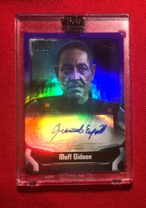 2021 Topps Star Wars Signature Series Auto Moff Gideon Giancarlo Esposito #87/99 - Bild 1 von 6