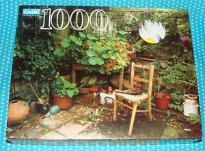 Vtg Guild Jigsaw Puzzle 1000 Pc NEW Sealed My Corner Garden 20 1/8" x 27 1/2" - Picture 1 of 3