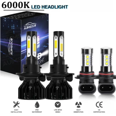 Faro LED + bombillas antiniebla para Ford F-250 F-350 F-450 Super Duty 2005-2020 Foto 1 de 4