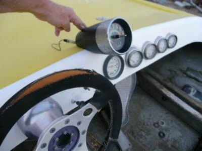 Oldsmobile Starfire Cutlass GM Tacómetro Jet Boat Rat Rod Personalizado Probado y Funciona Foto 1 de 4