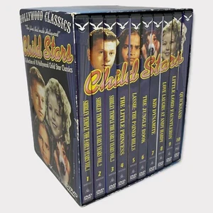 Hollywood Classics: Child Stars DVD Box Set (10 DVD) - Region ALL, PAL - Picture 1 of 12