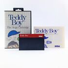 Sega Master System Game: Teddy Boy - Original Packaging Instructions Cartridge PAL - Very Good