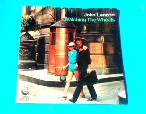 JOHN LENNON/YOKO ONO Watching The Wheels PIC SLEEVE ONLY (1) NO VINYL 45-L@K! - Picture 1 of 2