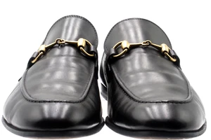 Men's Gucci Black Horse Bit Loafers Size 8.5 UK, 9.5 USA - Picture 1 of 10