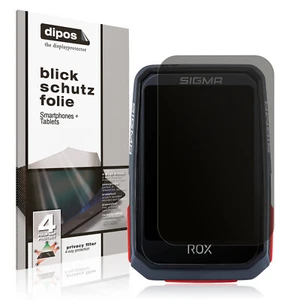 Protection écran de Confidentialité pour SIGMA Sport Rox 4.0 Protecteur - Picture 1 of 7