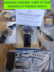 NUEVO EN CAJA RELOJ AERO COCKPIT ACERO INOXIDABLE 72424 WENGER EJÉRCITO SUIZO DE VICTORINOX - Imagen 1 de 12