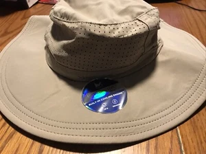MISSION COOLING HYDROACTIVE VENTED BUCKET HAT ODOR RESISTANT LIGHT OLIVE 111361 - Picture 1 of 4