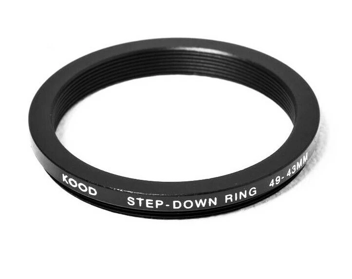 Stepping Ring 49-43mm 49mm to 43mm Step Down ring stepping Rings 49mm-43mm - Image 1 of 3