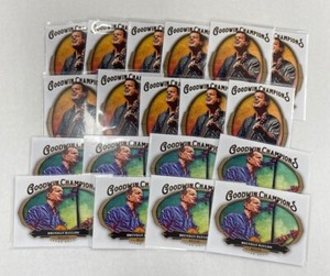 2020 Goodwin Champions Musician Brendan Bayliss - Set of 19 - Single Cards