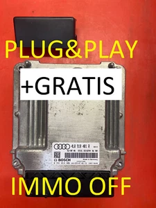 IMMO OFF / Plug&Play AUDI Q7 3.0TDI ECU 0281014406 - 4L0910401R /FastCourier - Imagen 1 de 3