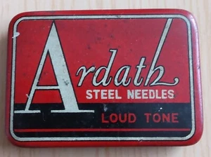 Original Old Vintage Japan Gramophone Tin Needle Box. Ardath - Picture 1 of 4