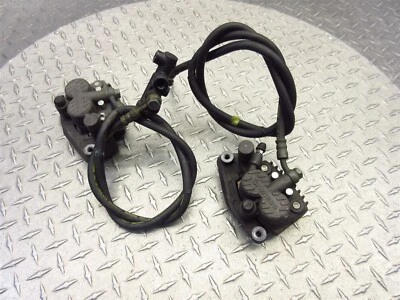 2004 01-04 Aprilia Atlantic 500CC Scooter Front Left Right Brake Caliper Hose - Image 1 of 4