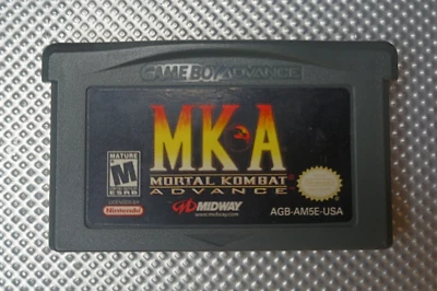 Mortal Kombat Advance MKA 2001 Nintendo Game Boy Advance GBA Tested! Authentic! - Image 1 of 4