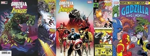 GODZILLA VS AVENGERS Cover Seleziona MARVEL *IN MANO 2025 **NUOVO** - Foto 1 di 9