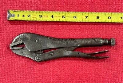 Vintage ViseGrip 10R, Petersen Dewitt Locking Pliers Made in USA - Image 1 of 4