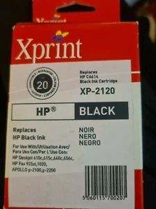 Xprint HP Black XP 2120 New for 610c 615 640 HP Pro925 Apollo2100 - Picture 1 of 1