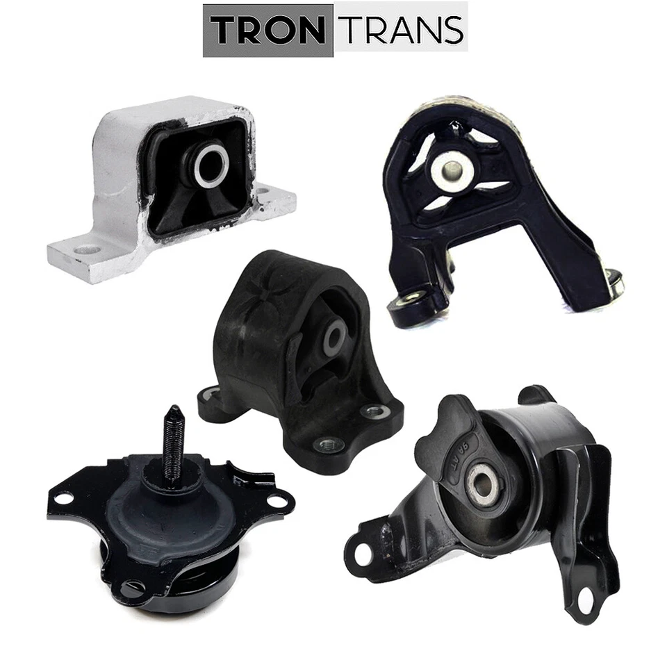 Montaje de motor y transmisión 5 piezas para Honda CR-V 2002-2006 2,4 L 4x4 automático Foto 1 de 4