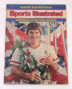 PETE ROSE Sportsman of the Year 1975 Sports Illustrated Special Issue Double - Picture 1 of 2