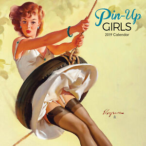 Pin Up Girls 2019 Wall Calendar - New & Sealed. Out of print