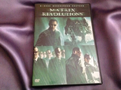 Matrix Revolutions ( 2004, Warner) Keanu Reeves DVD 2-Disc Set Widescreen Mint - Image 1 of 2