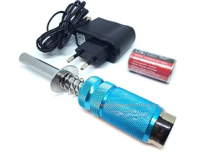 80102 SCALDACANDELA IN ALLUMINIO CON INDICATORE +BATT+ CARICABATTERIA 1PC HIMOTO - Picture 1 of 1