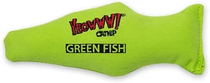 Yeoww Pesce Verde Catnip Giocattolo - Foto 1 di 2